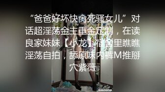 “爸爸好坏快肏死骚女儿”对话超淫荡金主重金定制，在读良家妹妹【小龙】宿舍里瞧瞧淫荡自拍，舔原味内裤M推掰穴紫薇