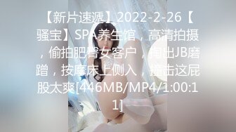 【新片速遞】2022-2-26【骚宝】SPA养生馆，高清拍摄，偷拍肥臀女客户，掏出JB磨蹭，按摩床上侧入，撞击这屁股太爽[446MB/MP4/1:00:11]