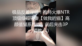 极品反差淫婊！推特火爆NTR顶级绿帽骚妻【做我的猫】高颜值猫系性奴，前后夹击3P调教 (1)