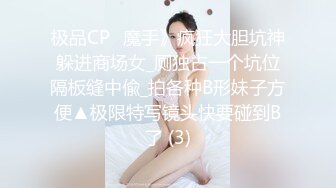 极品CP✅魔手》疯狂大胆坑神躲进商场女_厕独占一个坑位隔板缝中偸_拍各种B形妹子方便▲极限特写镜头快要碰到B了 (3)