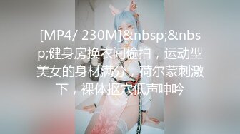 [MP4/ 230M]&nbsp;&nbsp;健身房换衣间偷拍，运动型美女的身材满分，荷尔蒙刺激下，裸体抠穴低声呻吟