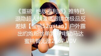 《重磅⭐绝版福利姬》推特已退隐超人气素质眼镜女极品反差婊【蜜桃52mitao】户外露出约炮粉丝单男3P电动马达蜜桃臀无敌266P 70V