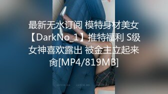 最新无水订阅 模特身材美女【DarkNo_1】推特福利 S级女神喜欢露出 被金主立起来肏[MP4/819MB]