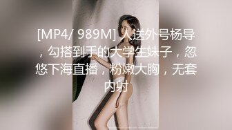 [MP4/ 989M] 人送外号杨导，勾搭到手的大学生妹子，忽悠下海直播，粉嫩大胸，无套内射