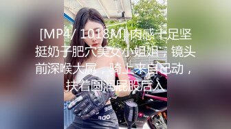 [MP4/ 1018M] 肉感十足坚挺奶子肥穴美女小姐姐，镜头前深喉大屌，骑上来自己动，扶着圆润屁股后入